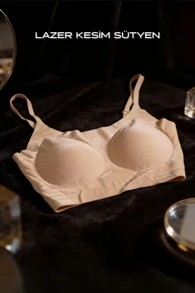 Lazer kesim sütyen